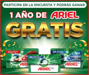 Sorteo Ariel 12 Meses Lote