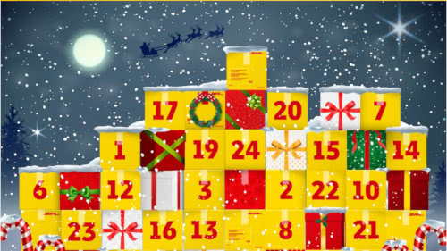Sorteo Calendario Adviento 2024 Dhl