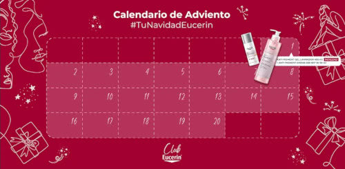 Sorteo Calendario Adviento 2024 Eucerin