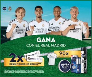 Sorteo Nivea Men Entradas Equipaciones Real Madrid