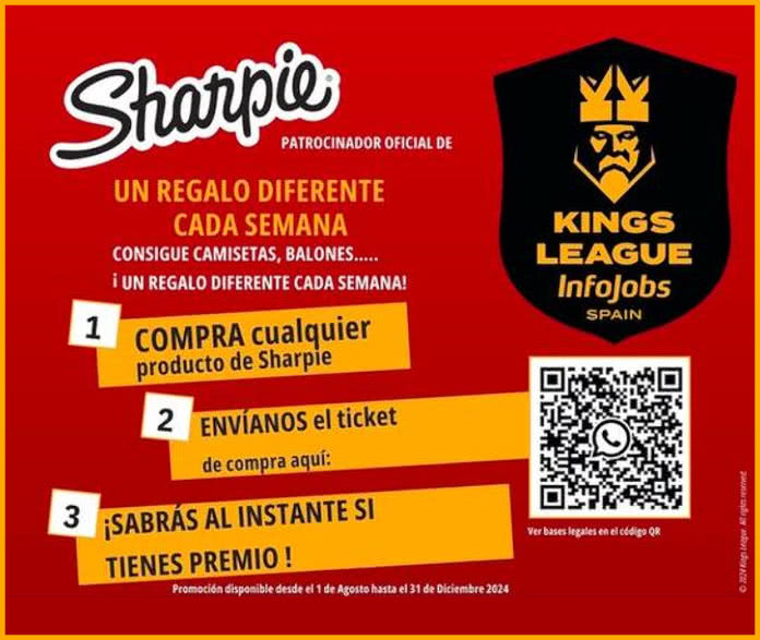 Sorteo Por Compra Sharpie Kings League