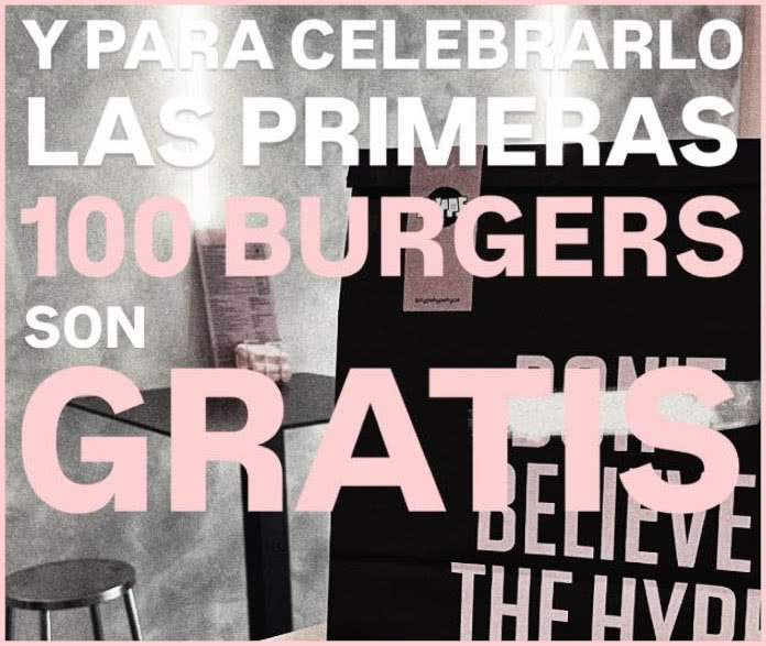 Gratis Hype Burgers 100 Hamburguesas