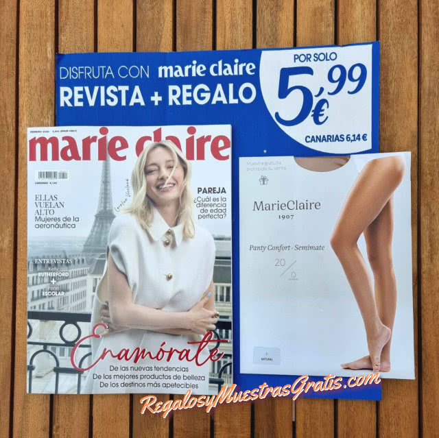 Regalos Revistas Febrero 2025 Marie Claire