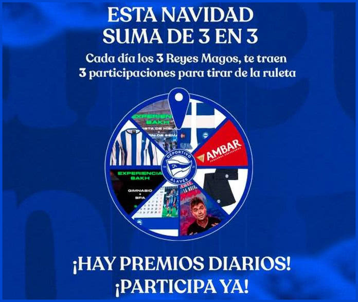 Sorteo Alaves Cf Ruleta