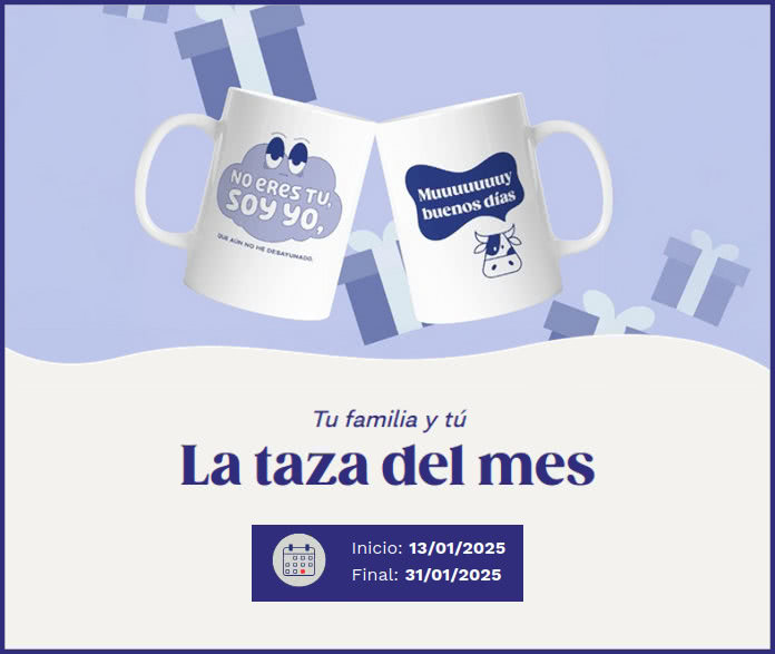 Sorteo Leche Pascual 50 Tazas