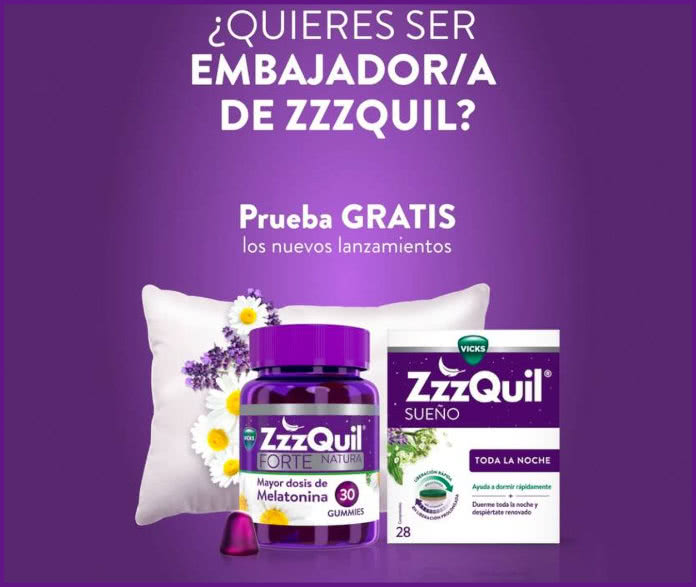 Sorteo Zzzquil Embajadores
