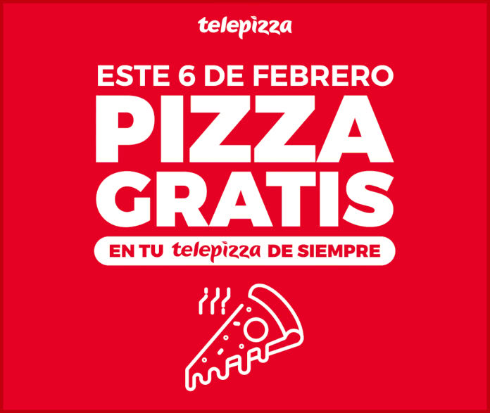 Gratis Telepizza 160000 Raciones Pizza