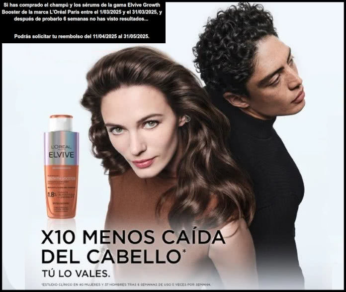 Reembolso Elvive Growth Garantia Satisfaccion