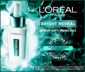 Reembolso Loreal Bright Reveal Garantia Satisfaccion