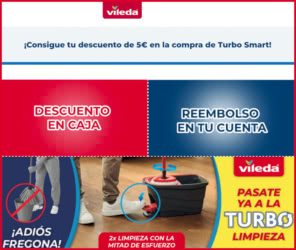 Reembolso Vileda 5 euros