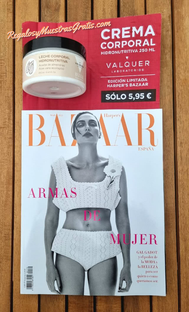 Regalos Revistas Marzo 2025 Harpers Bazaar