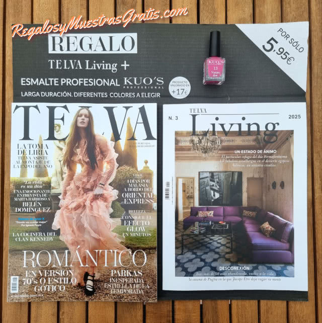 Regalos Revistas Marzo 2025 Telva