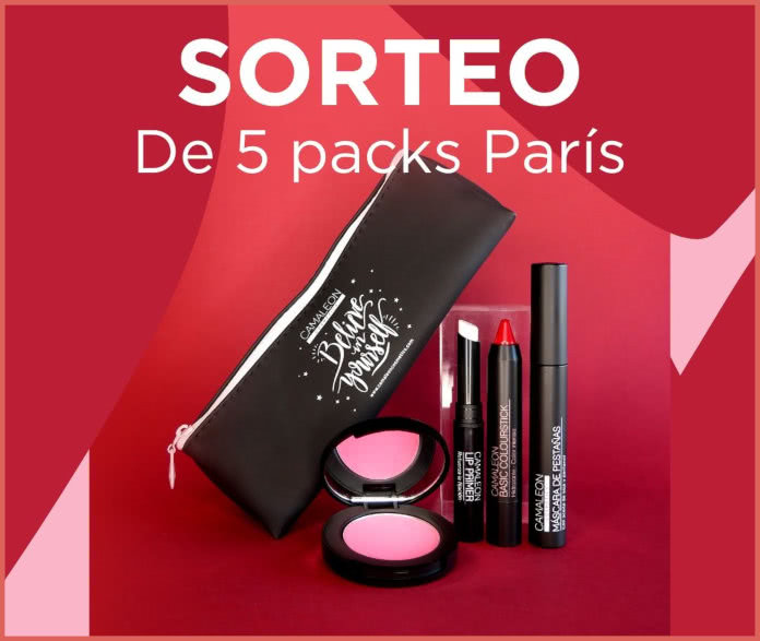 Sorteo Camaleon Cosmetics 5 Packs Paris
