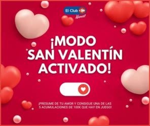 Sorteo Club Carrefour 5 Acumulaciones Cheque 100e