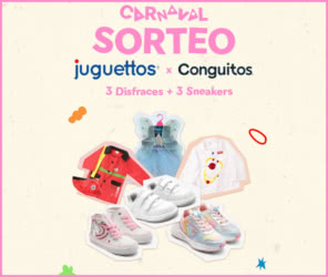 Sorteo Juguettos Conguitos 3 Disfraces 3 Sneakers