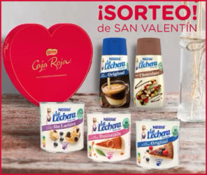 Sorteo La Lechera 5 Lotes San Valentín