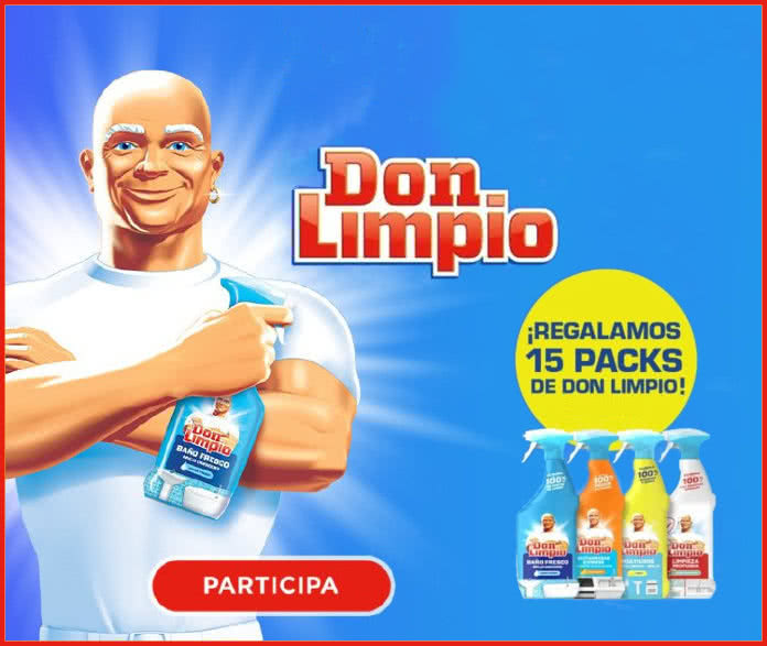 Sorteo Lacuponera 15 Packs Don Limpio