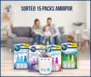 Sorteo Lacuponera Ambipur 15 Packs