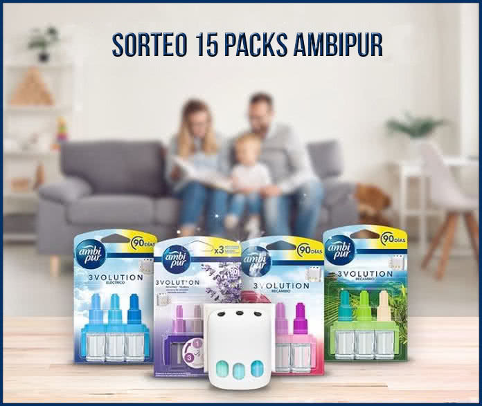Sorteo Lacuponera Ambipur 15 Packs