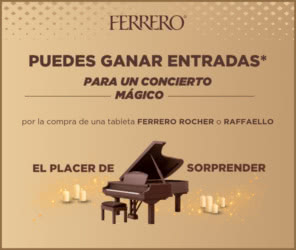 Sorteo Por Compra Ferrero Rocher Entradas Concierto
