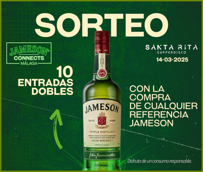 Sorteo Por Compra Gelt Jameson Connects Malaga 10 Entradas