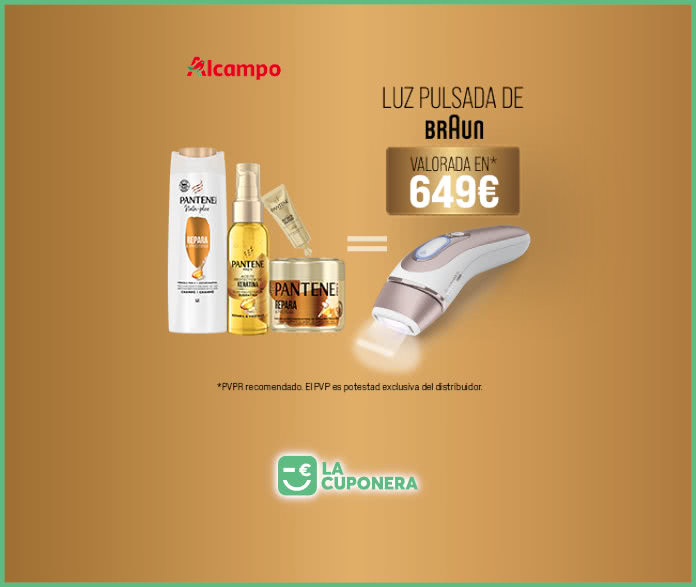 Sorteo Por Compra La Cuponera Alcampo Pantene Braun