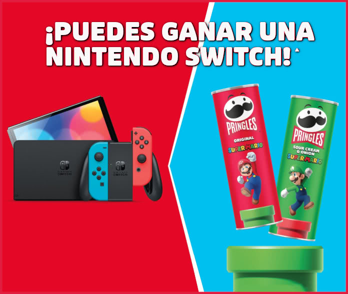 Sorteo Por Compra Pringles 14 Nintendo Switch