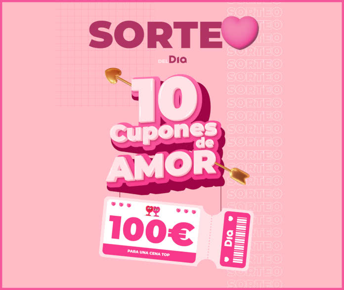 Sorteo Supermercados Dia 10 Cupones 100e