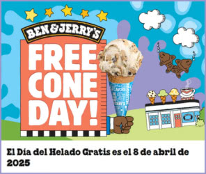 Gratis Ben Jerrys Free Cone Day 2025