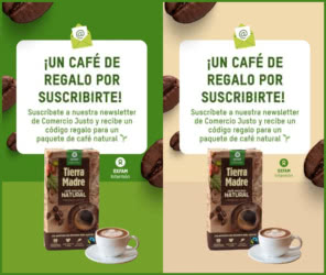 Gratis Oxfam Paquete Cafe Natural