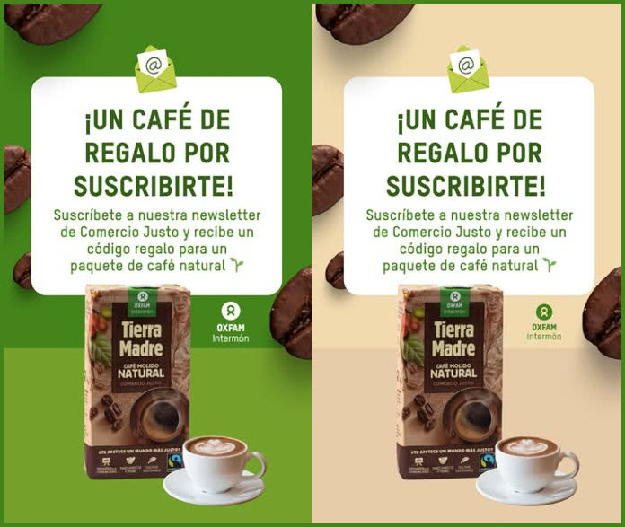 Gratis Oxfam Paquete Cafe Natural