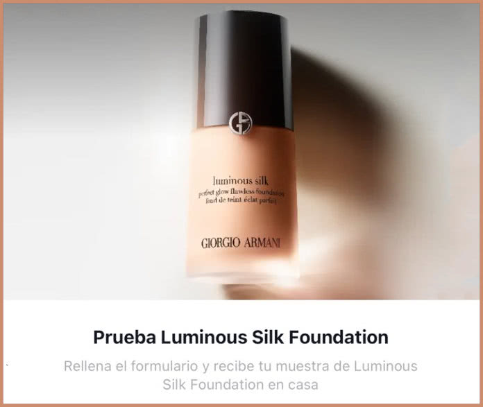 Muestras Gratis Luminous Silk Tik Tok