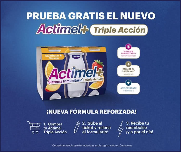 Prueba Gratis Actimel Triple Acción