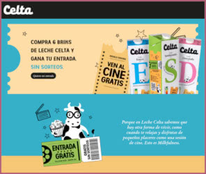 Regalo Por Compra Leche Celta Entradas Cine