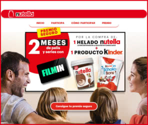 Regalo Por Compra Nutella Kinder 2 Meses Filmin