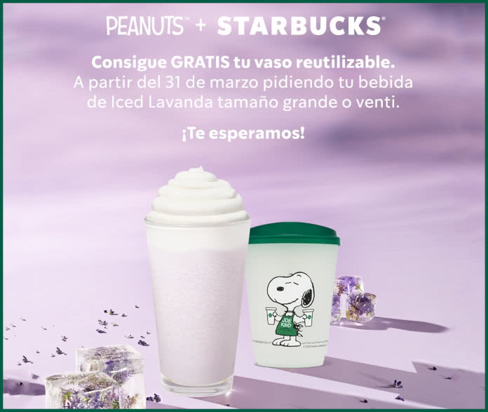 Regalo Por Compra Starbucks Vaso Gratis Snoopy Peanuts