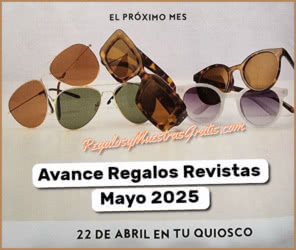 Regalos Revistas Mayo 2025 Avance