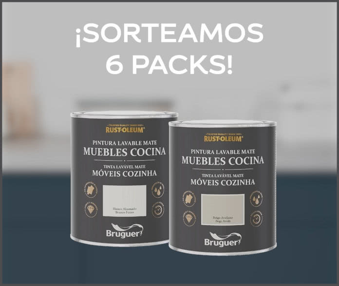 Sorteo Bruger 6 Lotes Pintura Cocina