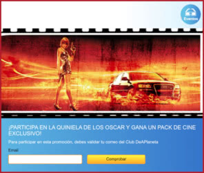 Sorteo Deaplaneta Quiniela Oscars