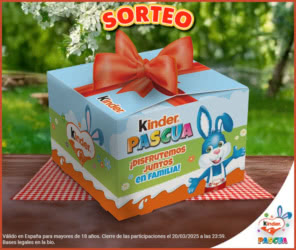 Sorteo Kinder Pascua