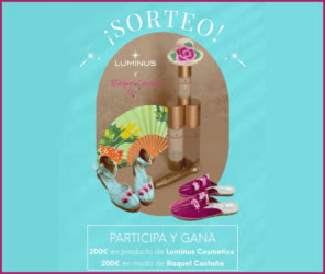 Sorteo Luminus Cosmetics Raquel Castaño Lotes