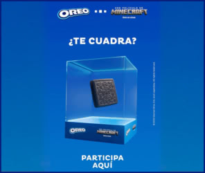 Sorteo Oreo Minecraft 10 Ediciones Especiales