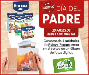 Sorteo Por Compra Coviran Puleva 20 Packs Revelado Digital