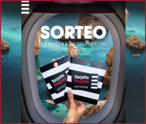 Sorteo Sephora Tarjetas Regalo Viaje Sorpresa Drumwit