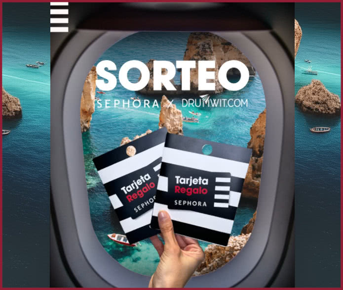 Sorteo Sephora Tarjetas Regalo Viaje Sorpresa Drumwit