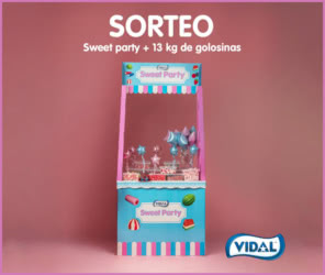 Sorteo Vidal Golosinas Lote 13kg Sweet Party