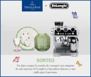 Sorteo Villeroy Boch Cafetera Delonghi