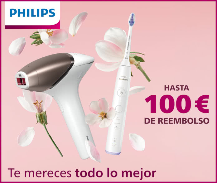 Reembolso Philips 100e Ipl Lumea Cepillo Electrico
