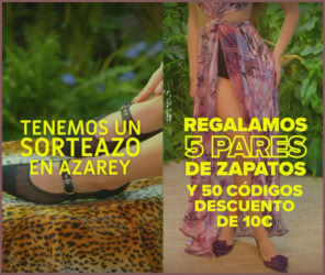 Sorteo Azarey 5 Pares 50 Codigos 10e