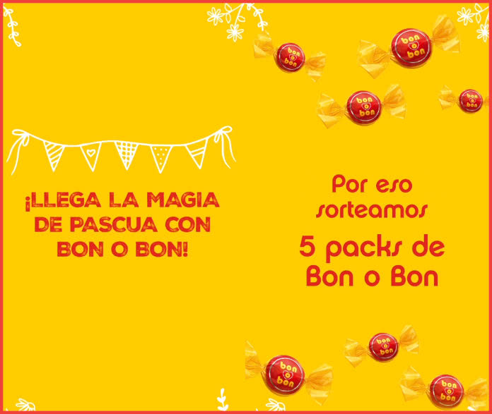 Sorteo Bon O Bon 5 Packs Pascua